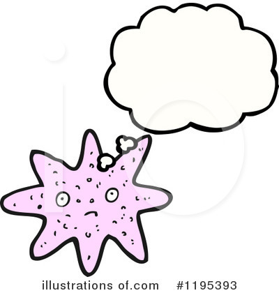 Royalty-Free (RF) Starfish Clipart Illustration by lineartestpilot - Stock Sample #1195393