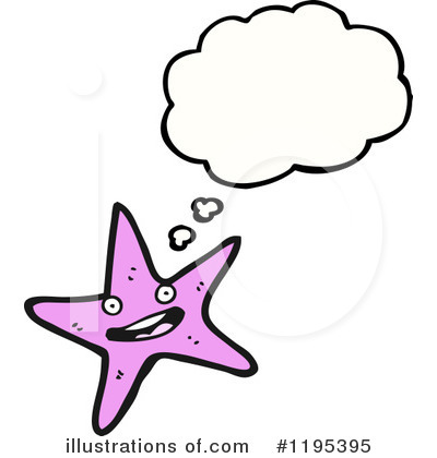 Royalty-Free (RF) Starfish Clipart Illustration by lineartestpilot - Stock Sample #1195395