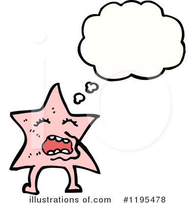 Royalty-Free (RF) Starfish Clipart Illustration by lineartestpilot - Stock Sample #1195478