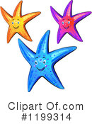 Starfish Clipart #1199314 by merlinul