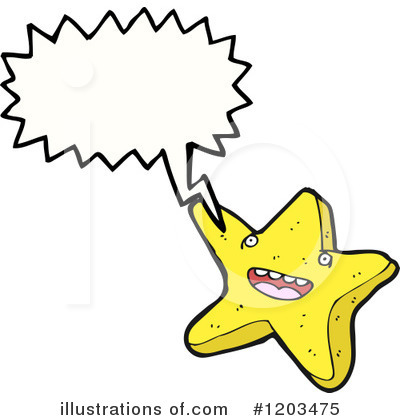 Royalty-Free (RF) Starfish Clipart Illustration by lineartestpilot - Stock Sample #1203475