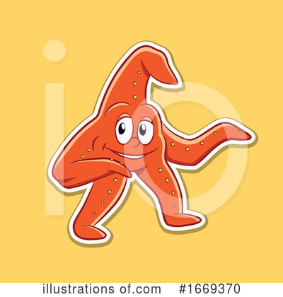 Starfish Clipart #1669370 by cidepix