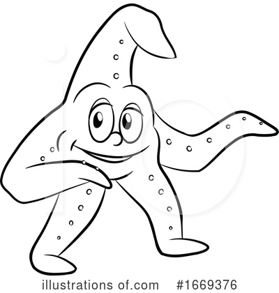 Starfish Clipart #1669376 by cidepix