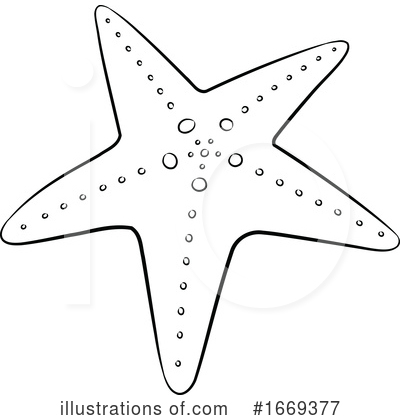 Starfish Clipart #1669377 by cidepix