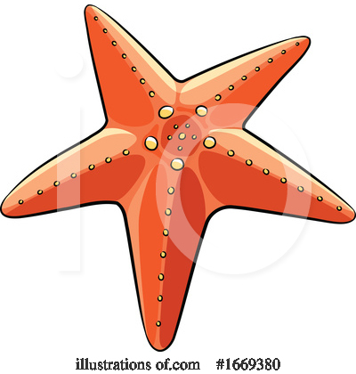 Starfish Clipart #1669380 by cidepix