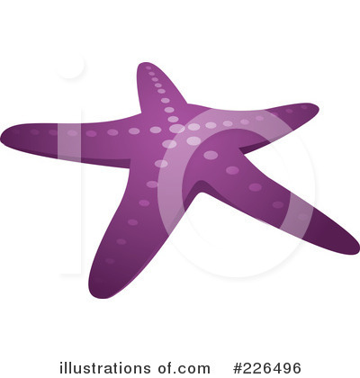 Royalty-Free (RF) Starfish Clipart Illustration by TA Images - Stock Sample #226496