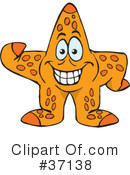 Starfish Clipart #37138 by Dennis Holmes Designs