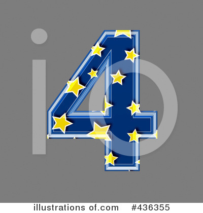 Royalty-Free (RF) Starry Symbol Clipart Illustration by chrisroll - Stock Sample #436355