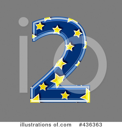 Royalty-Free (RF) Starry Symbol Clipart Illustration by chrisroll - Stock Sample #436363