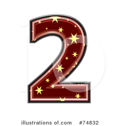 Royalty-Free (RF) Starry Symbol Clipart Illustration by chrisroll - Stock Sample #74832