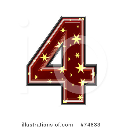 Royalty-Free (RF) Starry Symbol Clipart Illustration by chrisroll - Stock Sample #74833