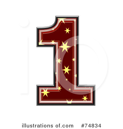 Royalty-Free (RF) Starry Symbol Clipart Illustration by chrisroll - Stock Sample #74834