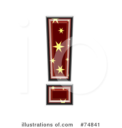 Royalty-Free (RF) Starry Symbol Clipart Illustration by chrisroll - Stock Sample #74841