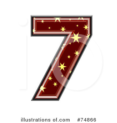 Royalty-Free (RF) Starry Symbol Clipart Illustration by chrisroll - Stock Sample #74866