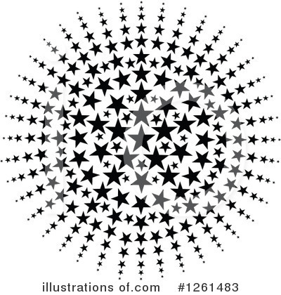 Royalty-Free (RF) Stars Clipart Illustration by Chromaco - Stock Sample #1261483