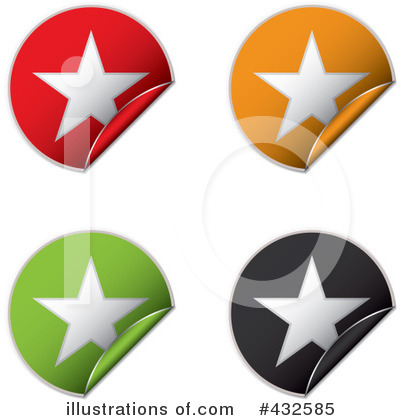 Royalty-Free (RF) Stars Clipart Illustration by michaeltravers - Stock Sample #432585