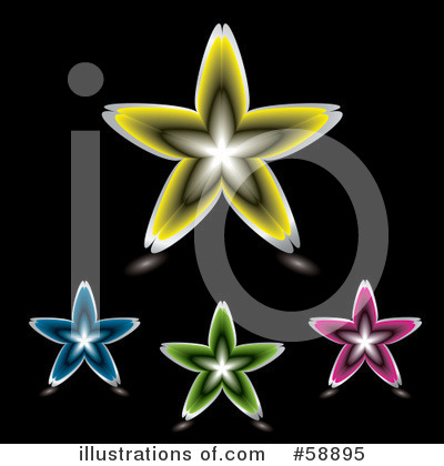 Royalty-Free (RF) Stars Clipart Illustration by michaeltravers - Stock Sample #58895