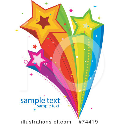Royalty-Free (RF) Stars Clipart Illustration by BNP Design Studio - Stock Sample #74419