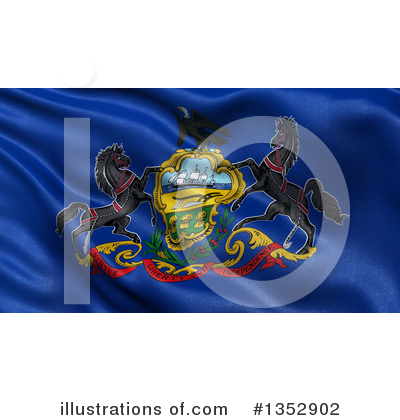 State Flag Clipart #1352902 by stockillustrations