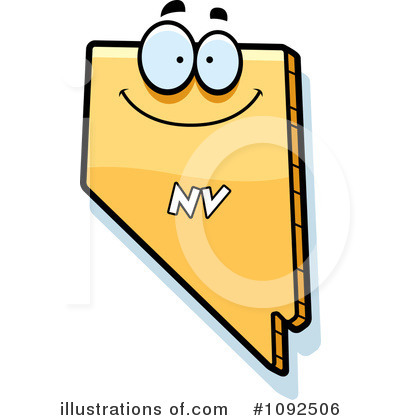 Nevada Clipart #1092506 by Cory Thoman