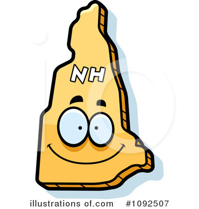 New Hampshire Clipart #1092507 by Cory Thoman