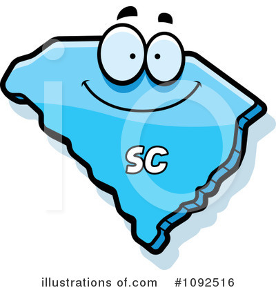 Royalty-Free (RF) States Clipart Illustration by Cory Thoman - Stock Sample #1092516