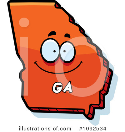 Georgia Clipart #1092534 by Cory Thoman