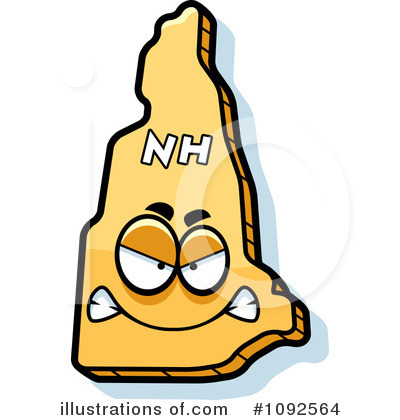 New Hampshire Clipart #1092564 by Cory Thoman