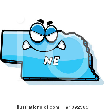 Royalty-Free (RF) States Clipart Illustration by Cory Thoman - Stock Sample #1092585