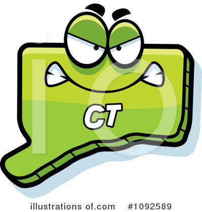 Connecticut Clipart #1092589 by Cory Thoman