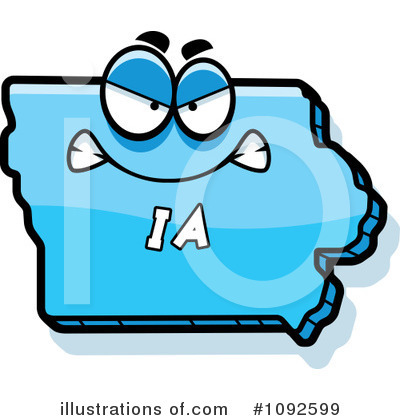 Royalty-Free (RF) States Clipart Illustration by Cory Thoman - Stock Sample #1092599