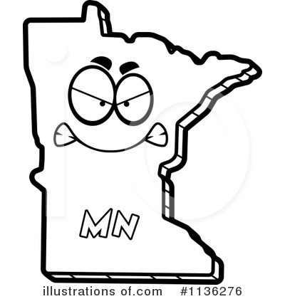 Minnesota Clipart #1136276 by Cory Thoman