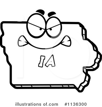 Royalty-Free (RF) States Clipart Illustration by Cory Thoman - Stock Sample #1136300