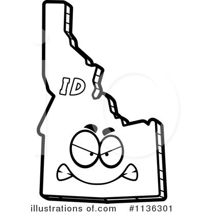 Royalty-Free (RF) States Clipart Illustration by Cory Thoman - Stock Sample #1136301