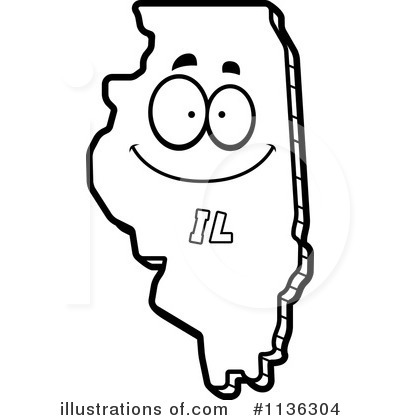 Royalty-Free (RF) States Clipart Illustration by Cory Thoman - Stock Sample #1136304