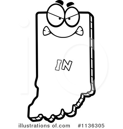 Indiana Clipart #1136305 by Cory Thoman