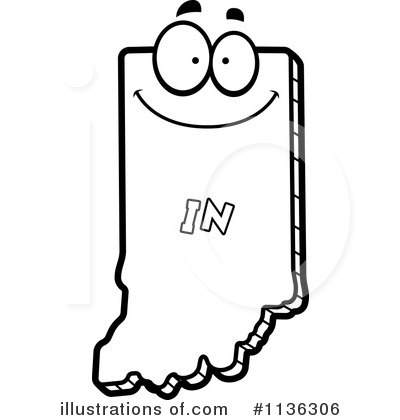 Indiana Clipart #1136306 by Cory Thoman