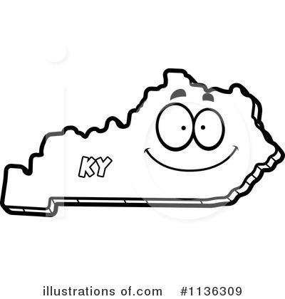 Kentucky Clipart #1136309 by Cory Thoman
