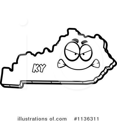 Kentucky Clipart #1136311 by Cory Thoman