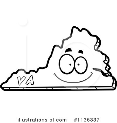 Virginia Clipart #1136337 by Cory Thoman