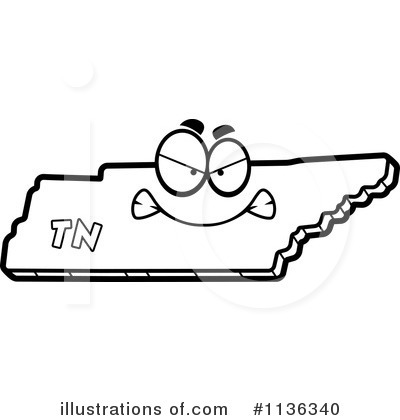 Tennessee Clipart #1136340 by Cory Thoman