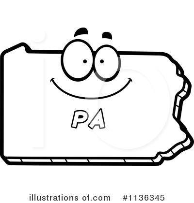 Royalty-Free (RF) States Clipart Illustration by Cory Thoman - Stock Sample #1136345
