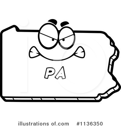Pennsylvania Clipart #1136350 by Cory Thoman