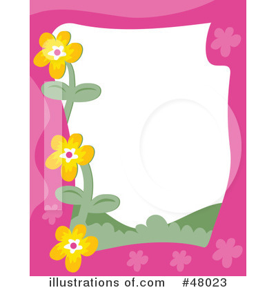 Royalty-Free (RF) Stationery Border Clipart Illustration by Prawny - Stock Sample #48023