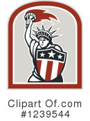 Statue Of Liberty Clipart #1239544 by patrimonio