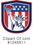 Statue Of Liberty Clipart #1246511 by patrimonio