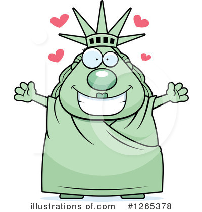 Royalty-Free (RF) Statue Of Liberty Clipart Illustration by Cory Thoman - Stock Sample #1265378