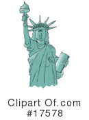 Statue Of Liberty Clipart #17578 by djart
