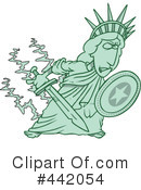 Statue Of Liberty Clipart #442054 by toonaday