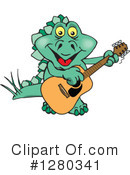 Steagosaur Clipart #1280341 by Dennis Holmes Designs